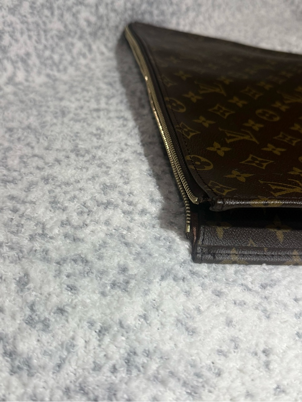 Louis Vuitton Monogram Canvas Document Pouch - Brown - Picture 3 of 10